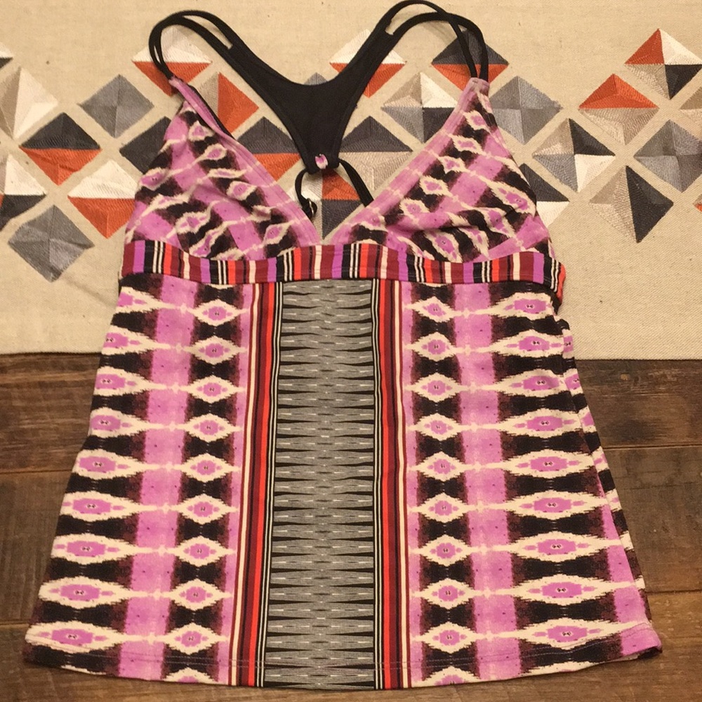 Athlete Tribal Tankini Swimsuit Top